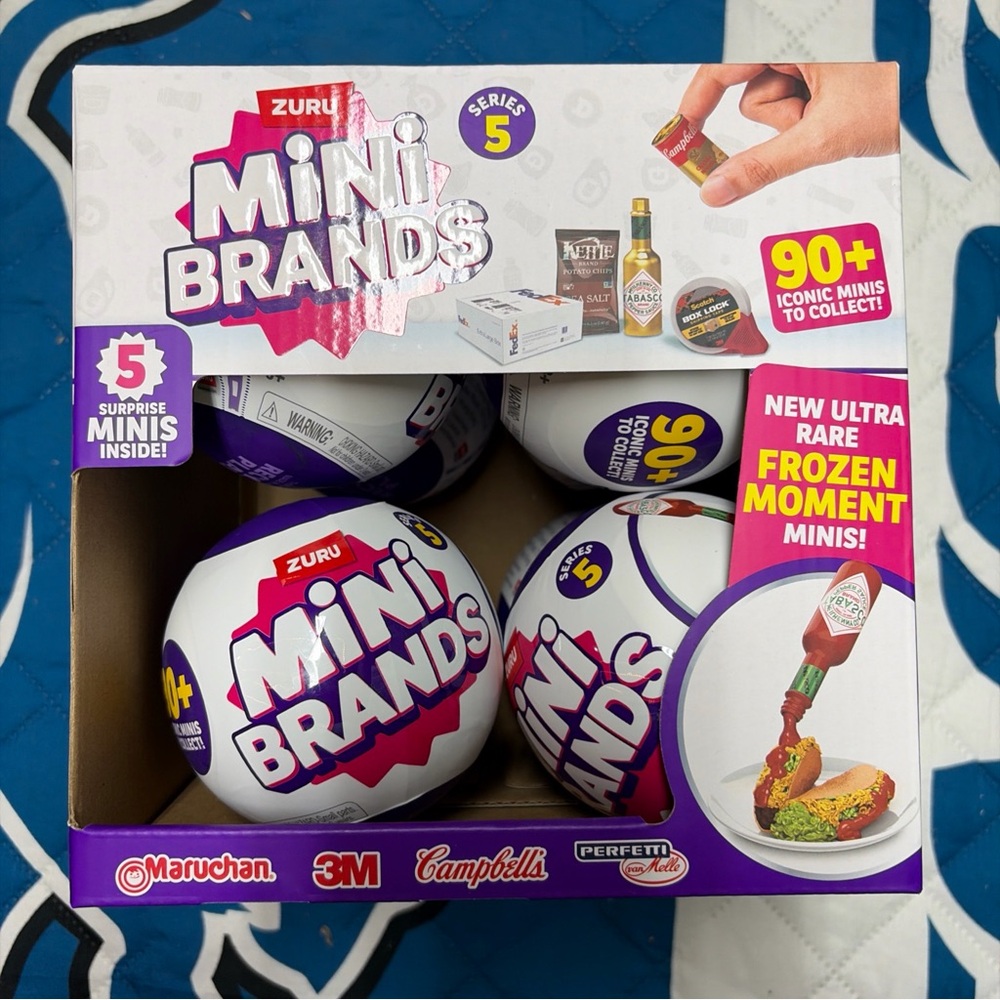 Mini Brands Series 5 Surprise Pack - case of 8 new sealed retail $96